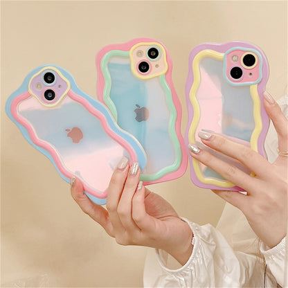 Candy iPhone Case - Korean Y2K Style in Blue, Purple, Pink for iPhone 16, 15, 14, 13, 12, 11 (Pro, Pro Max)