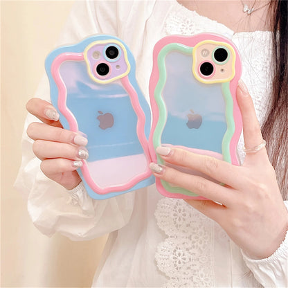 Candy iPhone Case - Korean Y2K Style in Blue, Purple, Pink for iPhone 16, 15, 14, 13, 12, 11 (Pro, Pro Max)