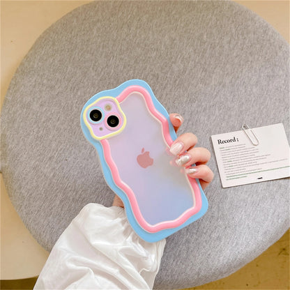 Candy iPhone Case - Korean Y2K Style in Blue, Purple, Pink for iPhone 16, 15, 14, 13, 12, 11 (Pro, Pro Max)