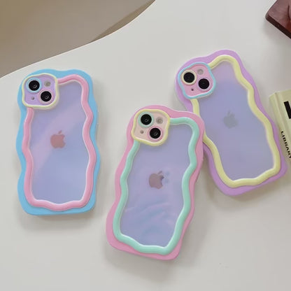 Candy iPhone Case - Korean Y2K Style in Blue, Purple, Pink for iPhone 16, 15, 14, 13, 12, 11 (Pro, Pro Max)